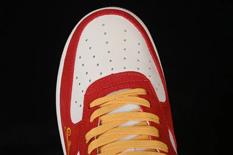 All categories Nk Air Force 1 Air Force series Nk Air Force 1 Low Air Force low-top Nike Air Force 1'07 Low Year of the Horse limited edition black and red Chinese style Air Force 1 low-top casual sneakers DF0188-133